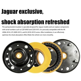 C2D51875 Left & Right Front Strut Shock Mount Spring Seat Set Compatible with 2010 2011 2012 2013 2016 Jaguar XJ XJR Replace Shock Struts