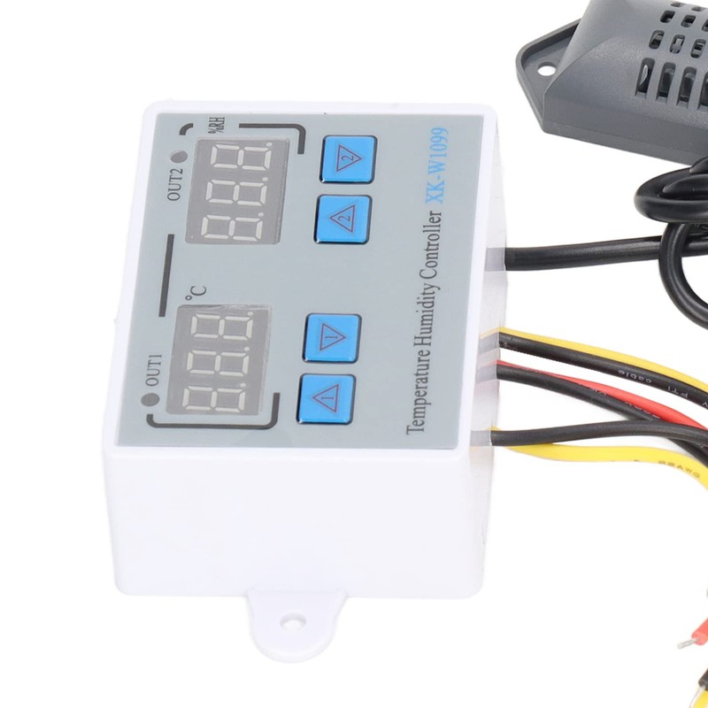 Temperature Humidity Controller 12V, High Accuracy Digital Temperature Humidity Controller