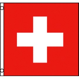 Switzerland Square 3'x3' Flag