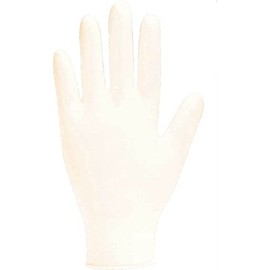 Bodyguards GL8185 Lightly Powdered Latex Disposable Gloves - Box of 100 (Extra Large), White