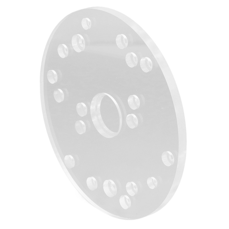 Universal Router Plate Kit Acrylic Baseplate for Bosch 6 1/2in