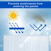 Innconee 50 Pcs Polycarbonate Greenhouse Panels U Connector Profile U