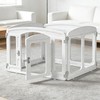 Lonkix Clear Puppy Playpen Indoor - Ideal for Small &