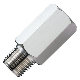 Niigata Seiki BeHAUS N-422LG Extension Nipple Bush, Same Diameter R1/4xRc1/4, Made in Japan