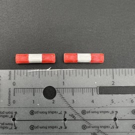 Non Operating Lightbar 2 Pack 1/64 Smith Wesson 8000 8780 8880 8980 Lightbar Red Fire Police Sheriff