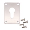 Repair Escutcheon Key Hole Cover Plate Euro Profile Screw Fix
