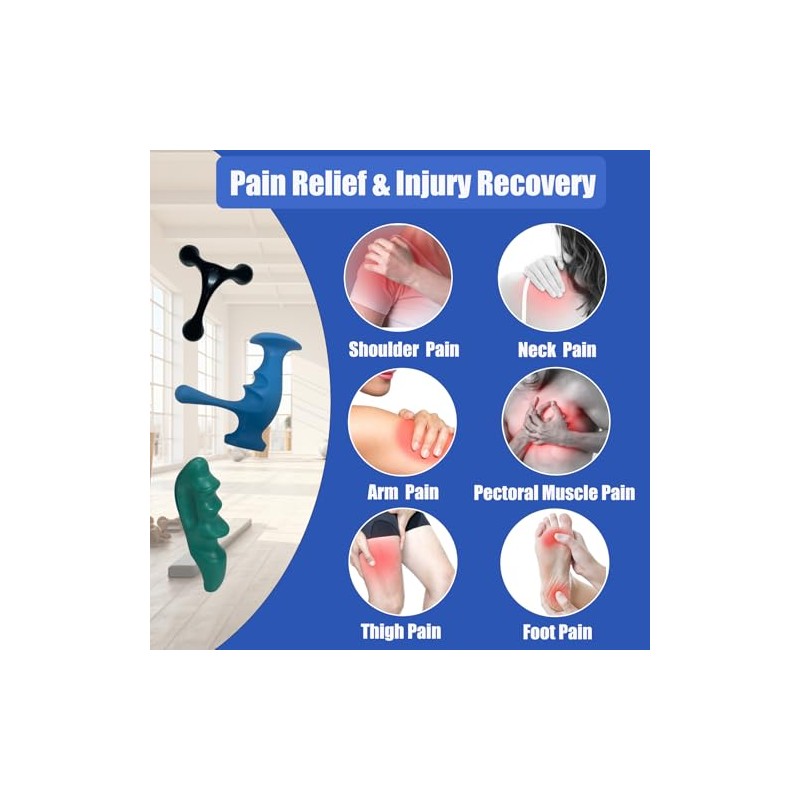 FAJAERNY Trigger Point Massage Tool - Your Ultimate Thumb Saver