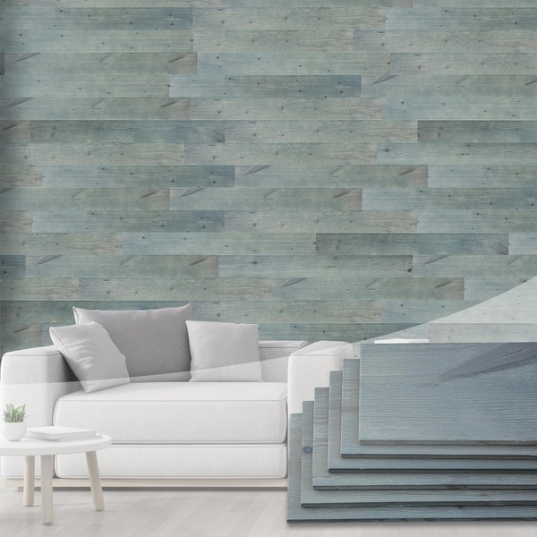 Brosisincorp Nail Up Real Barn Wood Planks, Thicken Rustic Reclaimed