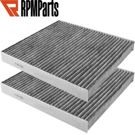 RPMParts Cabin Air Filter Compatible with 2011-2021 Jeep Grand Cherokee, 2011-2021 Dodge Durango with Activated Carbon Premium Filter Replace# CF11183-2PK