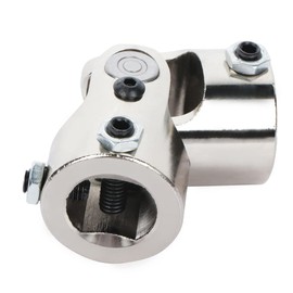 ROADFAR Steering Shaft U Joint Coupler 13/16"-36 Spline * 3/4" DD Black Single U-Joint Shaft 83mm