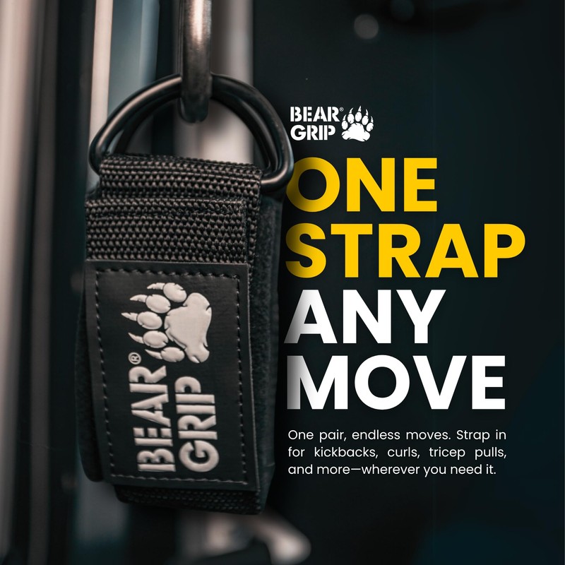 BEAR GRIP - Ankle Straps for Cables with New Fleece