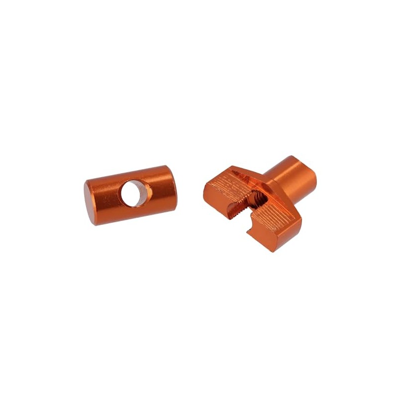 Brake Rod Nut Aluminium Anodized Orange for Simson S50, S51,