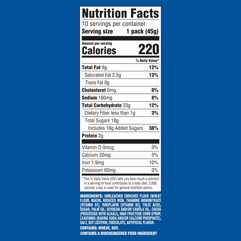 OREO Chocolate Sandwich Cookies, 40 Snack Packs (4 Cookies Per