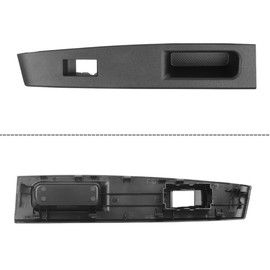 RACBOX Passenger Side Rear Door Armrest Base Panel, Door Window Control Switch Cover Compatible with Vitz 2010 2011 2012 2013 2014, Replace for 74271-52230-C0