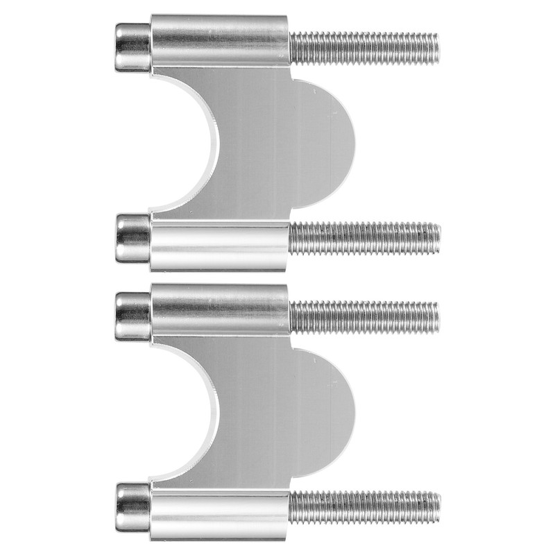 7/8in 30mm Handlebar Risers Clamp Bars Kit Universal Parts for