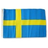Sweden 12"x18" Sleeved Polyester Garden Flags