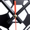 Relaxdays DIY Football Wall Clock for Children's Room, Diameter 50