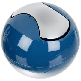 Spirella Bowl Collection Bin Diameter 16 x 14 cm 1 Litre, Polystyrene, Blue