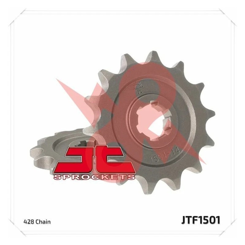 JT Sprockets/JT Kawasaki KLX140L 08-15 JT and JT 428HDR 13/51