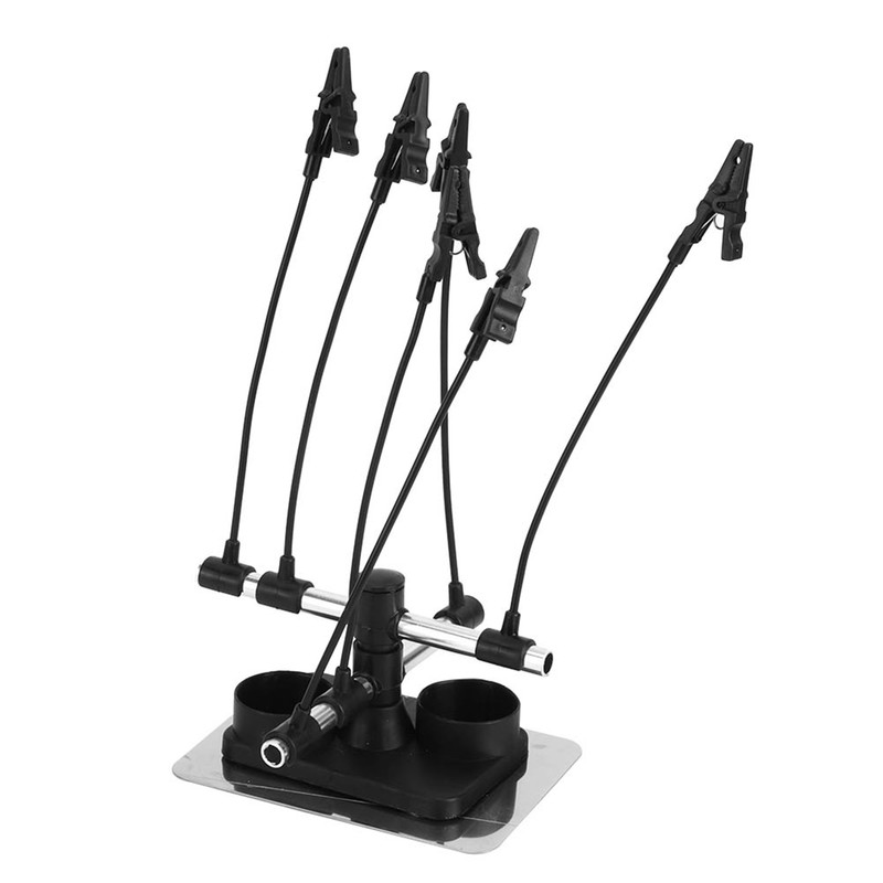 Professional Airbrush Bracket Tattoo Airbrush Sprayer Stand Holder Clips Model