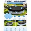 20 Pack Pool Cover Weights with Hooks, 500D PVC Pool