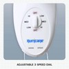 Hurricane Supreme 12” Portable Oscillating Wall Mount Fan, Space Saving,