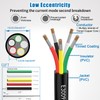 Matugajp 16awg 5 Wire Cable 16/5 Electrical Wire 5 Core