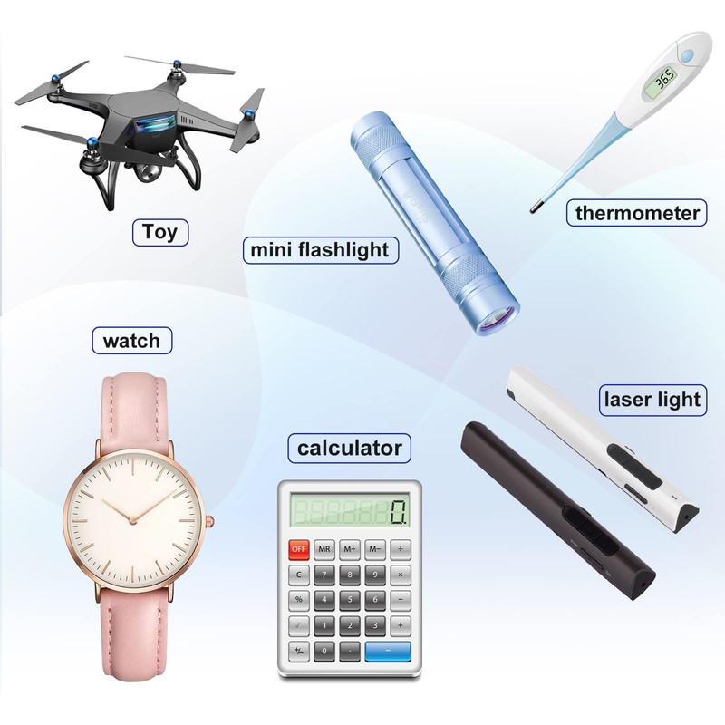 PKCELL AG3 1.5V Battery LR41 392 384 192 Button Alkaline