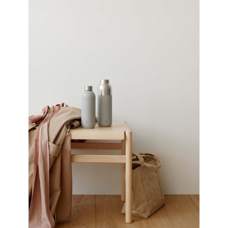 Stelton Keep Warm Insulated Flask 0.75 L Light Grey