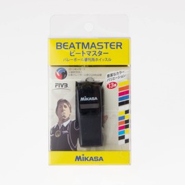 MIKASA BEAT-BK International Volleyball Federation (FIVB) Whistle, Black