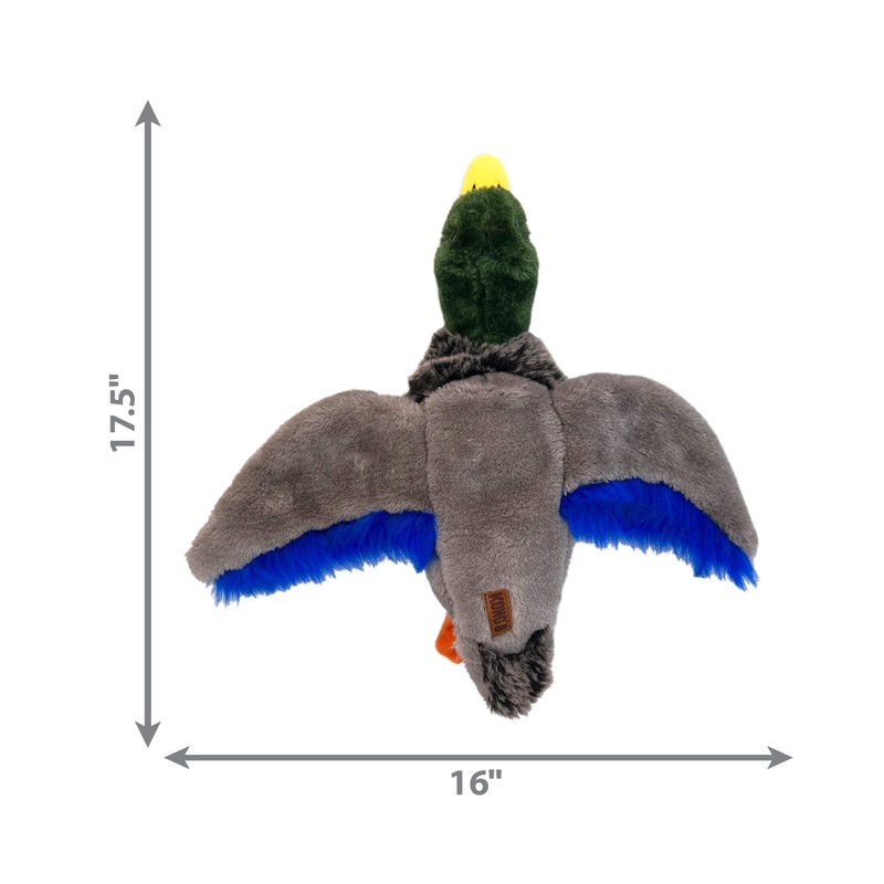 KONG Wild Low Stuff Creatures with Minimal Stuffing for Dogs