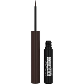 Maybelline TattooStudio Liquid Ink Liner hasta 36 horas de uso, resistente al sudor, resistente a las manchas, sin ensuciar, maquillaje delineador de ojos líquido de larga duración, marrón henna