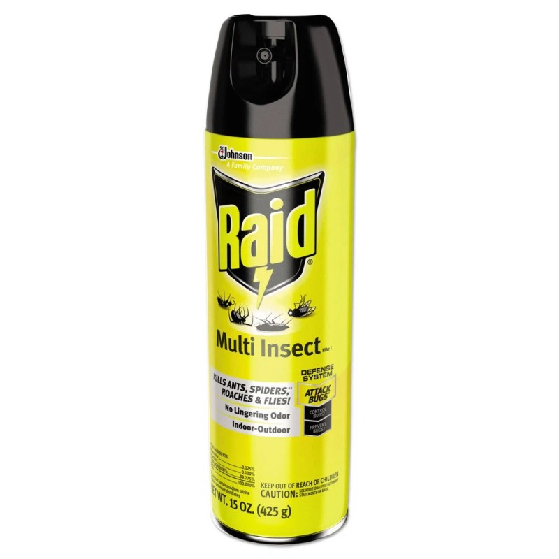 Raid 300819 15 oz Multi Insect Killer Aerosol Spray (12/Carton)