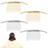 4Pcs French Hair Comb Side Hair Comb eeth Combs Bridal