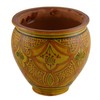 Treasures Of Morocco Handmade Ceramic Flower Pot Moroccan Indoor Outdoor