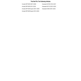 Tusk Impact Rim - Front 28 Spoke Hole, 19 x 1.4 Silver Compatible with Honda CRF150R Expert 2007-2009, 2012-2026/CRF150R 2007-2009, 2012-2026