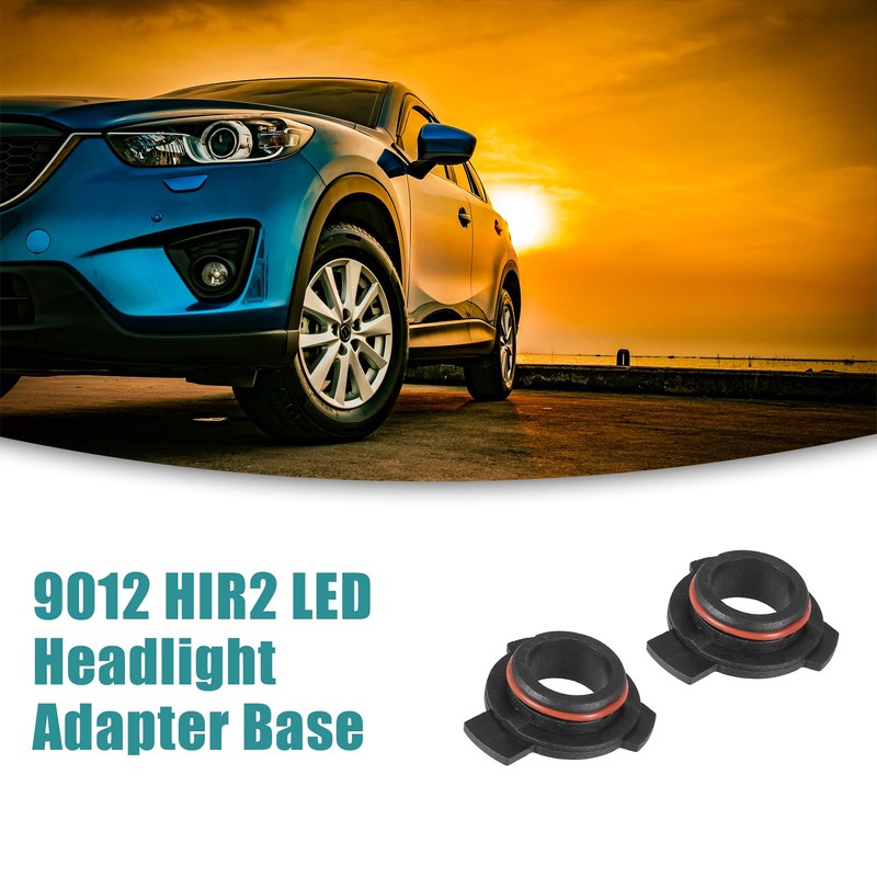 ACROPIX 9012 HIR2 LED Headlight Adapter Base Bulb Sockets Retainer
