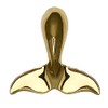 Humpback Whale Tail Doorbell Ringer - Brass