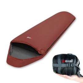 Mivall Patrol Lava Mummy Sleeping Bag, Lightweight, Ultralight, Small Pack Size, Cabin Sleeping Bag for Summer