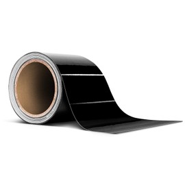 VViViD - Cinta adhesiva de vinilo brillante para detalles de 2 pulgadas x 20 pies (negro brillante)