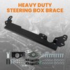 maXpeedingrods Steering Box Brace W/Flanged Bearing Kit for Jeep Cherokee