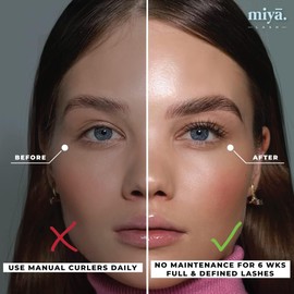 MIYA LASH Kit De Lifting Permanente De Pestañas Con Keratina Rizado Y Lifting De Pestañas Lvl Semipermanente Incluye Todas Las Herramientas Y Accesorios Resultados Profesionales Uso En Casa