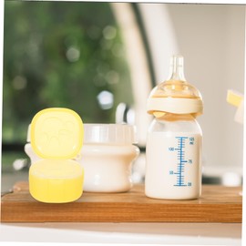 Abaodam 2pcs Portable Pacifier Holder Case for Travel Cute and Compact Pacifier Storage Hook for Easy Access Go Use and Hygiene