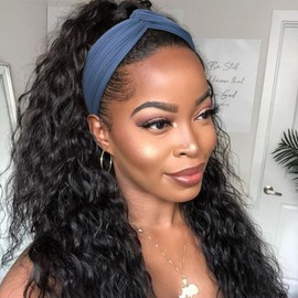 DRESHOW 8 Pack Headbands for Women Criss Cross Vintage Head Wrap Boho Headband Twisted Elastic Hair Accessories