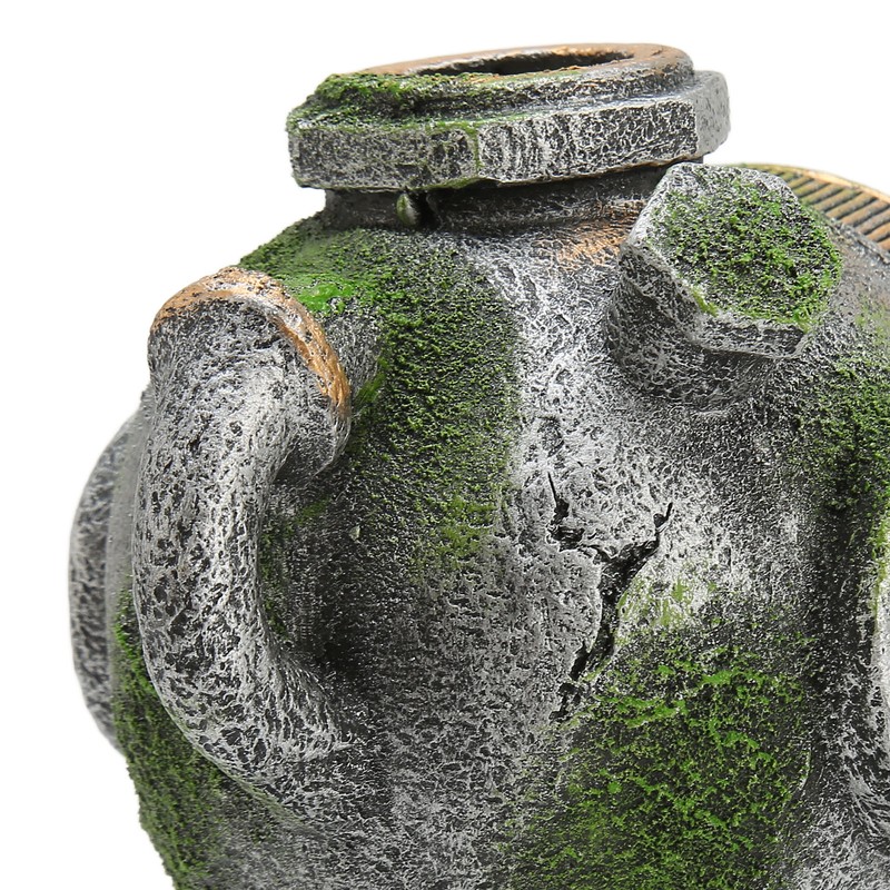 Aquarium Helmet Ornament Simulation Toxic Free Hideout House Resin Fish
