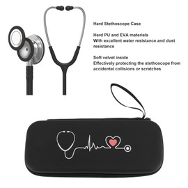 Stethoscope Case for Littmann Classic III,Lightweight II S.E, Cardiology IV Diagnostic, MDF Acoustica Deluxe Stethoscopes, Hard Carrying Case for Stethoscopes and Other Nurse