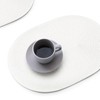 FunWheat Oval Braided Placemats Set of 4 Table Mats for