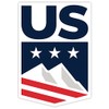 US ski snowboard team sticker decal 4" x 5"