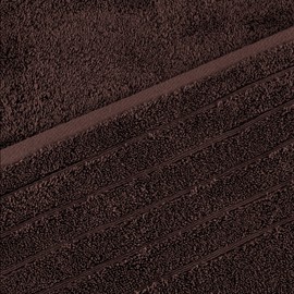 Towels Beyond - 8 Piece Luxury Towel Set, 100% Turkish Cotton Includes 4 Bath Towels, 2 Hand Towels & 2 Washcloths, Highly Absorbent & Comfy Towels for Bathroom, Hotel & Spa | (Chocolate)