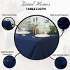 ZIMEL HOMES Extra Large Rectangular Fabric Tablecloth 150x300cm and 140x200cm